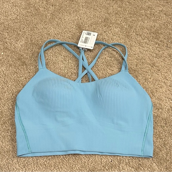 lululemon athletica Other - Lululemon Athletica Like a cloud longline bra ribbed B/C WBLE